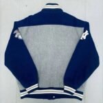 NY Yankees 1990's Script Spellout Varsity Jacket