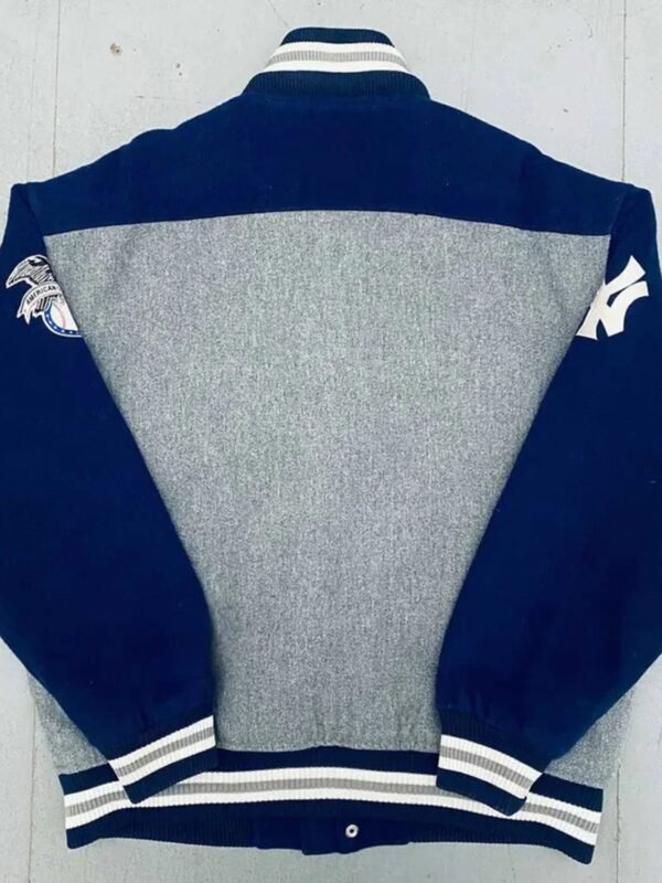 NY Yankees 1990's Script Spellout Varsity Jacket
