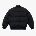NY Yankees Black Puffer Jacket
