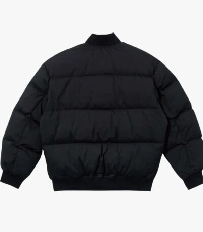 NY Yankees Black Puffer Jacket