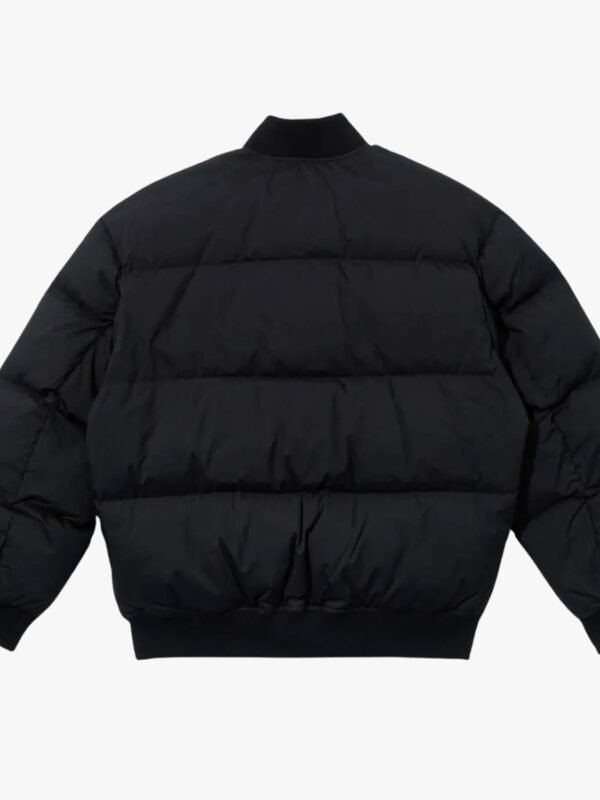NY Yankees Black Puffer Jacket