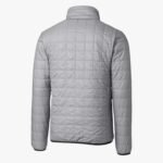 NY Yankees Full-Zip Grey Puffer Jacket