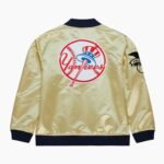 NY Yankees Team OG 2.0 Gold Satin Jacket