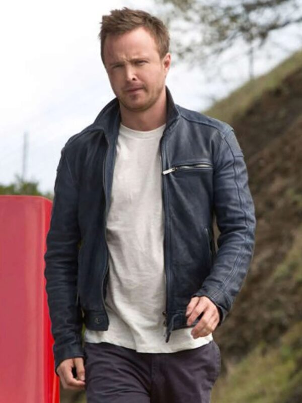 Need For Speed Tobey Marshall Aaron Paul Stylish Leather Jacket