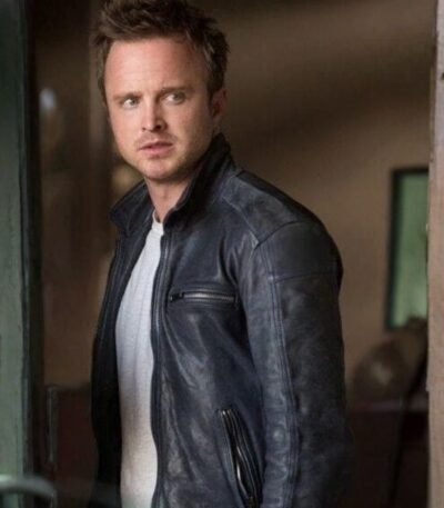 Need For Speed Tobey Marshall Aaron Paul Stylish Leather Jacket