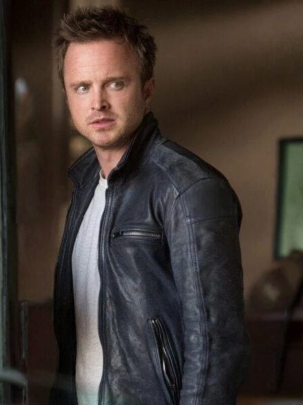 Need For Speed Tobey Marshall Aaron Paul Stylish Leather Jacket