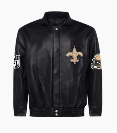 New Orleans Saints Full Leather Jacket