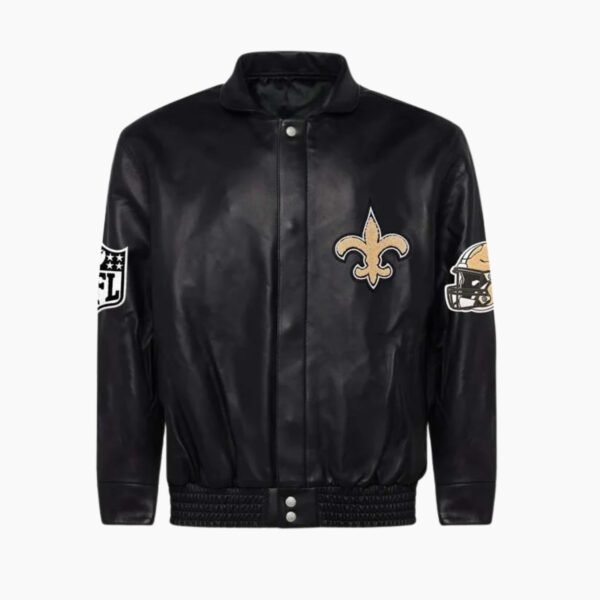 New Orleans Saints Full Leather Jacket