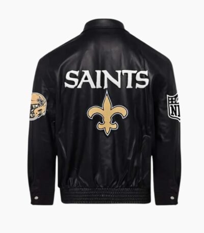 New Orleans Saints Full Leather Jacket