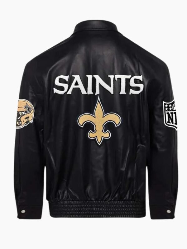 New Orleans Saints Full Leather Jacket