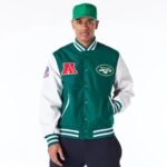 New York Jets NFL Green Varsity Jacket