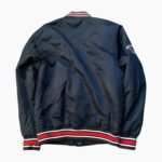 New York Yankees Baseball Navy Blue Satin Jacket