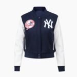 New York Yankees Classic Navy and White Varsity Jacket