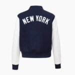 New York Yankees Classic Navy and White Varsity Jacket