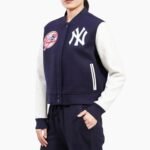New York Yankees Classic Navy and White Varsity Jacket