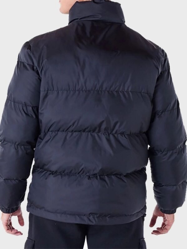 New York Yankees MLB Black Nylon Puffer Jacket