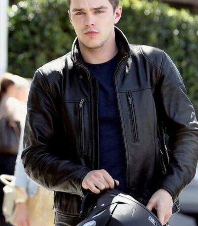 Nicholas Hoult Leather Jacket
