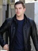Nicholas Hoult Leather Jacket