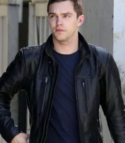 Nicholas Hoult Leather Jacket