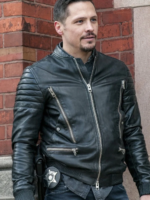 Nick Wechsler Chicago P.D Leather Jacket