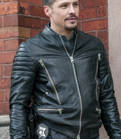 Nick Wechsler Chicago P.D Leather Jacket