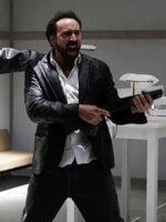 Nicolas Cage Prisoners Of The Ghostland Leather Blazer