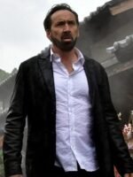 Nicolas Cage Prisoners Of The Ghostland Leather Blazer