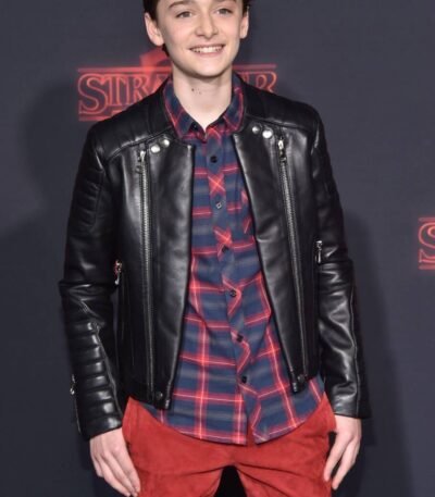 Noah Schnapp Brown Stranger Things Season 2 Premiere