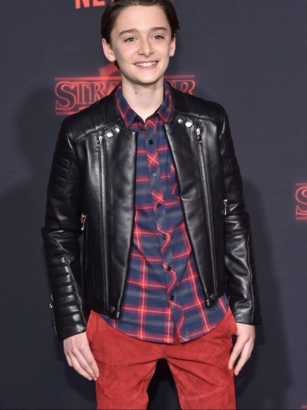 Noah Schnapp Brown Stranger Things Season 2 Premiere