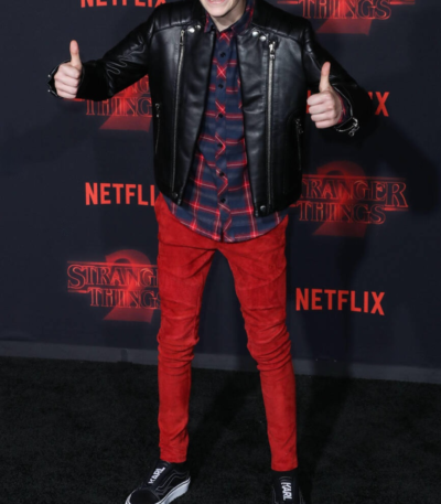 Noah Schnapp Brown Stranger Things Season 2 Premiere