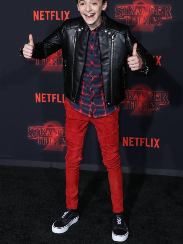 Noah Schnapp Brown Stranger Things Season 2 Premiere