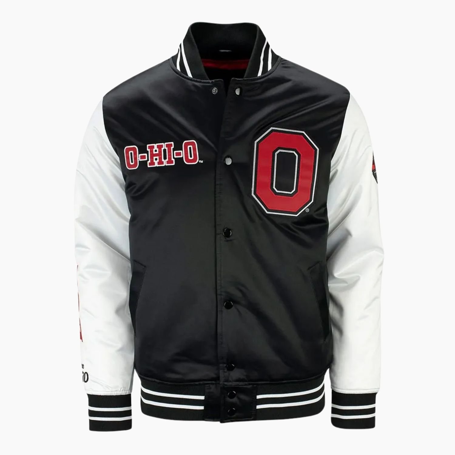 Ohio State Buckeyes Team Origins 100th Satin Jacket Ohio State Buckeyes Team Origins 100th Satin Jacket