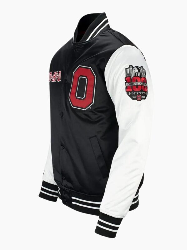 Ohio State Buckeyes Team Origins 100th Satin Jacket