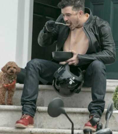 Orlando Bloom Leather Jacket