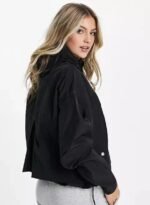 Parachute Windbreaker in Black