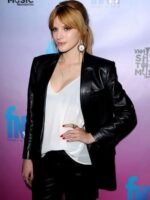 Party Bella Thorne Black Leather Jacket