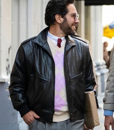 Paul Rudd The Shrink Next Door Leather Jacket