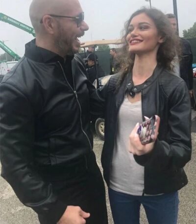 Pitbull Black Leather Jacket