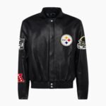 Pittsburgh Steelers Full Leather Jacket