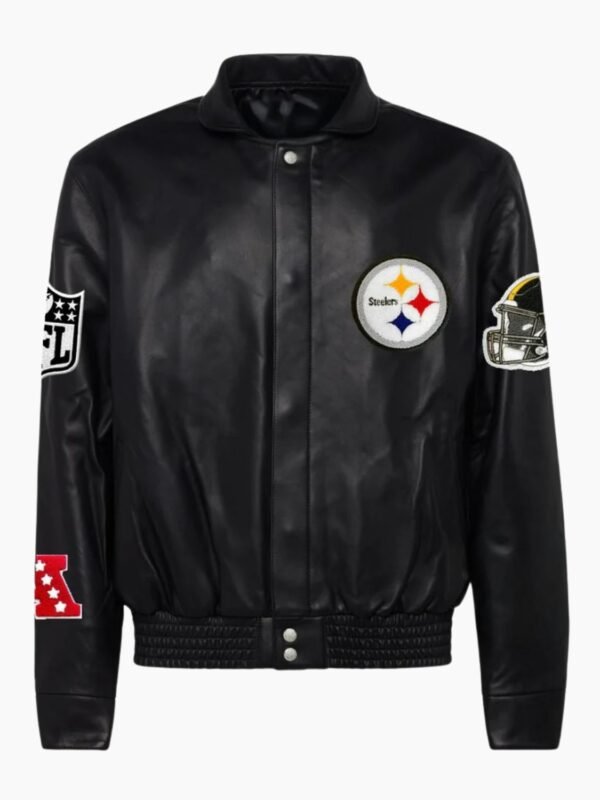 Pittsburgh Steelers Full Leather Jacket