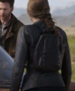 Premium Black Ghosted Ana de Armas 2023 Leather Jacket