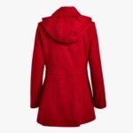 Premium Design Red Wool Coat for Women