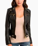Premium Design Women Leather Jacket