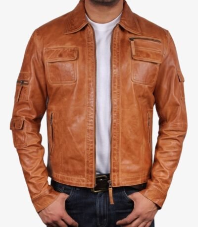 Premium Leather Jacket Classic Style