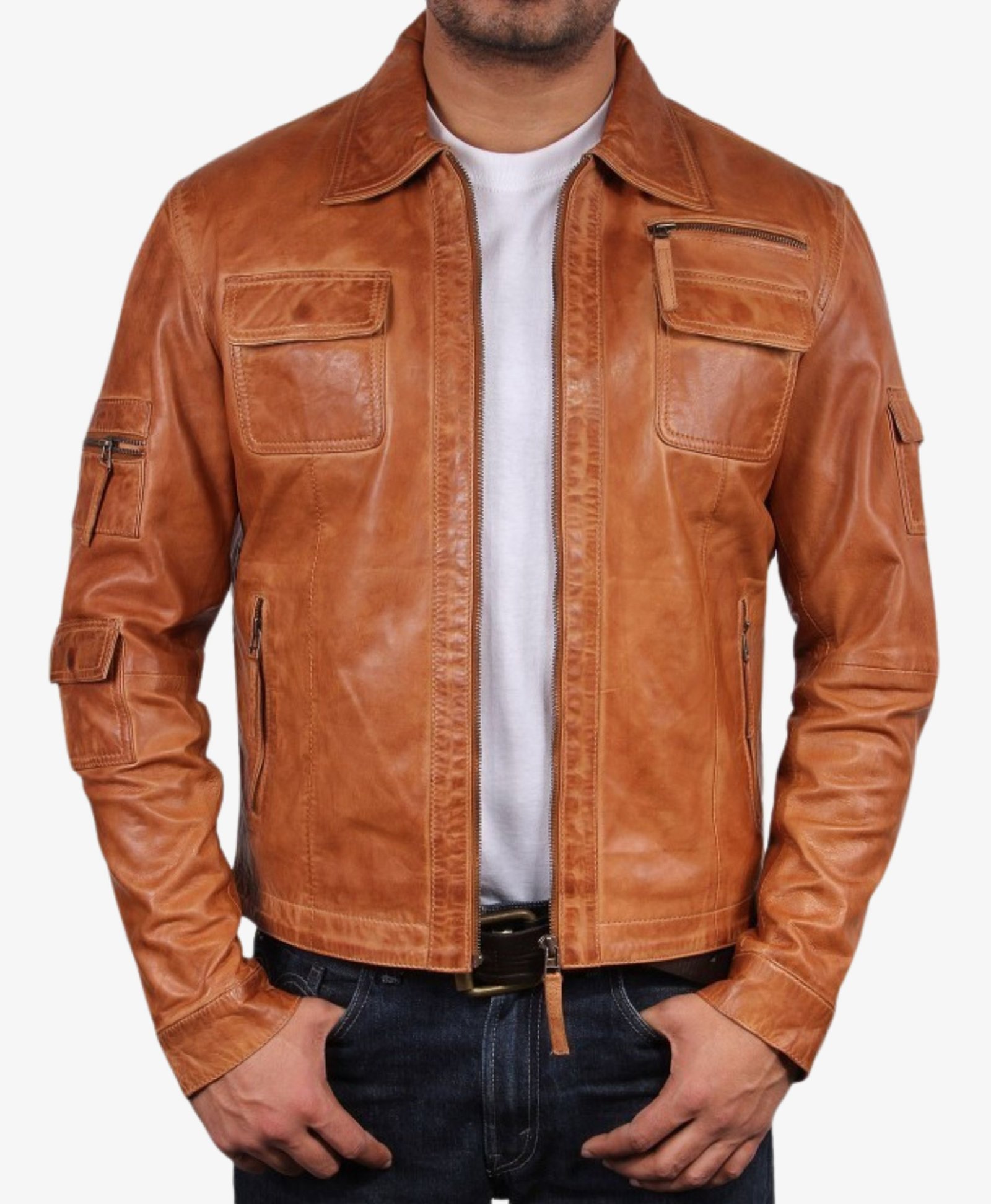 Premium Leather Jacket Classic Style Premium Leather Jacket Classic Style
