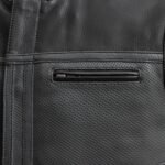 Premium Style Perforated Men's Leather Vest