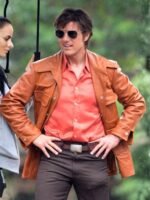 Premium Tom Cruise American Made Movie Leather Jacket