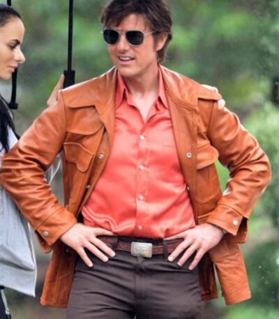 Premium Tom Cruise American Made Movie Leather Jacket
