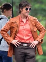 Premium Tom Cruise American Made Movie Leather Jacket