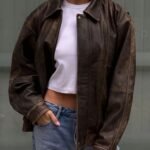 Premium Vintage Sheep Leather Oversized